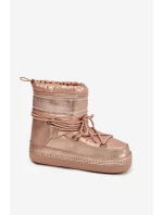 Śniegowce Damskie Z Wiązaniem O'NEILL LISA WOMEN HIGH 90253012.99U Złote