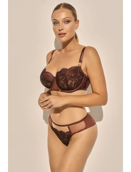 Mäkká podprsenka Kinga SC-1136 Praline Mäkká podprsenka Kinga SC-1136 Praline