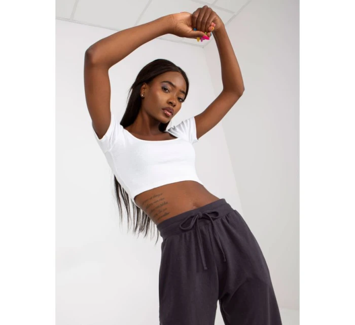 Grafitové základné tepláky s vreckami (B-005.53) Grafitové základné tepláky s vreckami (B-005.53)