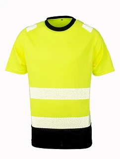 R Bezpečnostní tričko 30. fluorescent yellow/black model 22429111 - Result