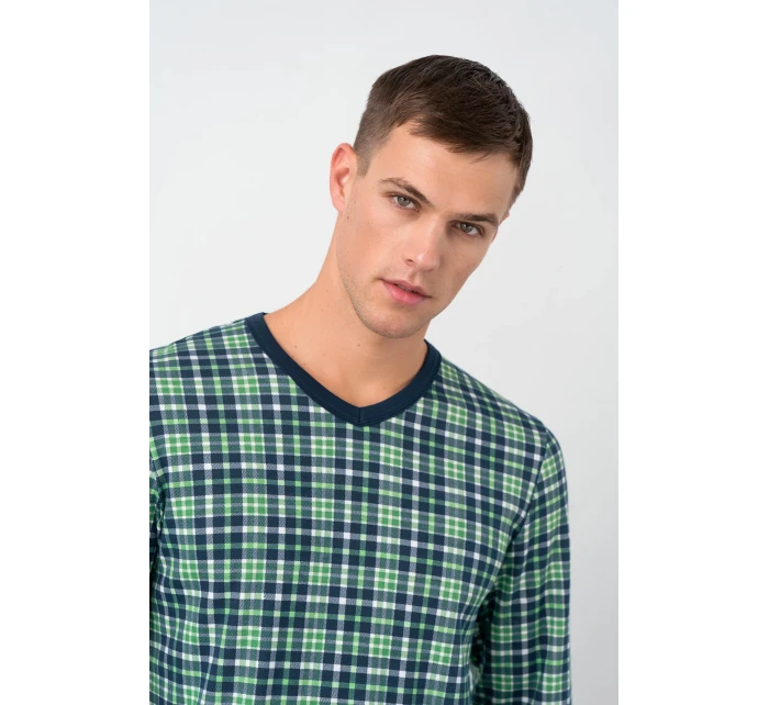 Pohodlná pánská noční košile model 17659240 - Vamp Pohodlná pánská noční košile model 17659240 - Vamp