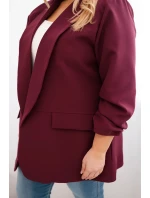 Dámská elegantní bunda Plus Size model 21859289 - K-Fashion