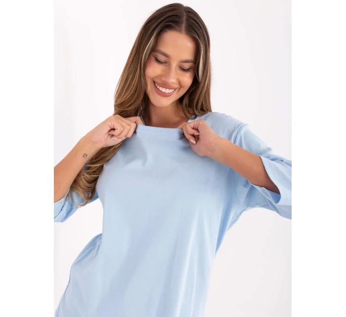 Blúzka RV BZ A804.05P svetlo modrá