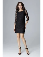 Dámské šaty model 18132974 černé - Lenitif