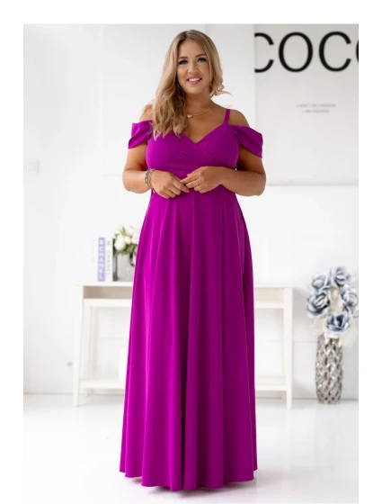 Dlhé šaty model 208858 purple - With You