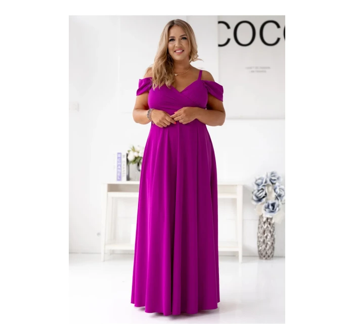 Dlhé šaty model 208858 purple - With You