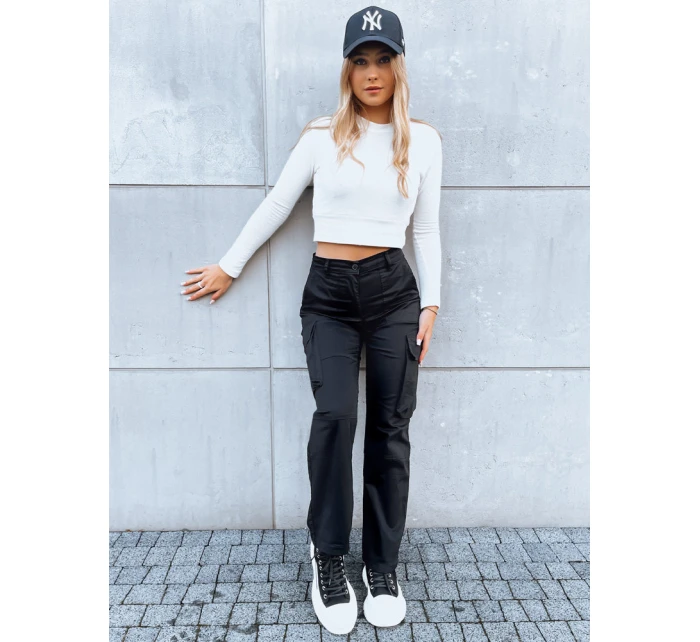 Dámské kalhoty black model 21971098 - Dstreet