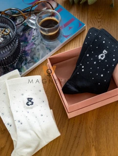 Magnetis ponožky YN5036 Zirkóny/medveď