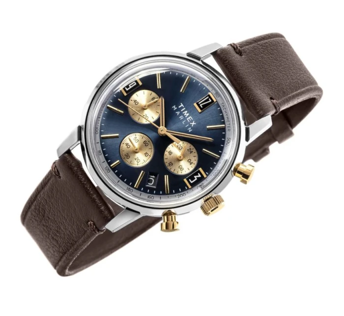 Pánske hodinky TIMEX Marlin® Chronograph Tachymeter TW2W60400 + BOX Pánske hodinky TIMEX Marlin® Chronograph Tachymeter TW2W60400 + BOX