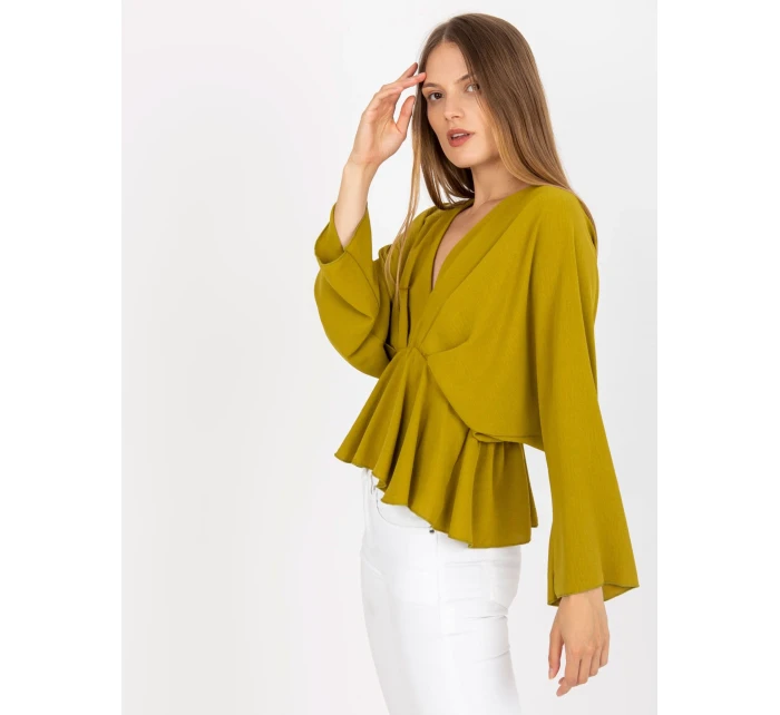 Blúzka DHJ BZ 11979.67 olív