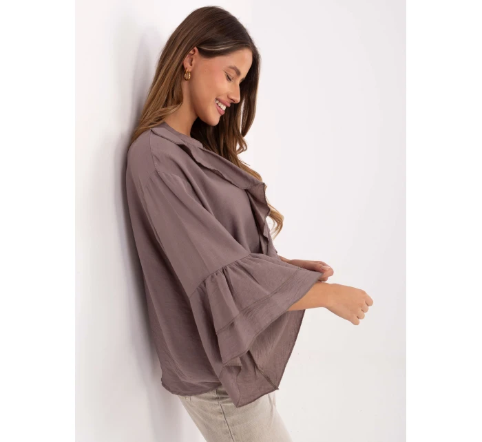 MI košeľa KS 32330.05P tmavá lila MI košeľa KS 32330.05P tmavá lila