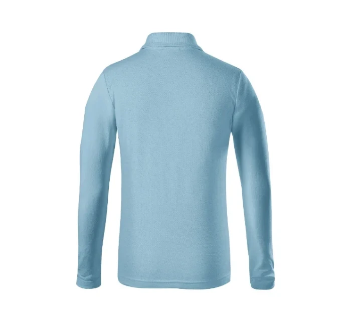 Detská polokošeľa Pique Polo LS sky blue