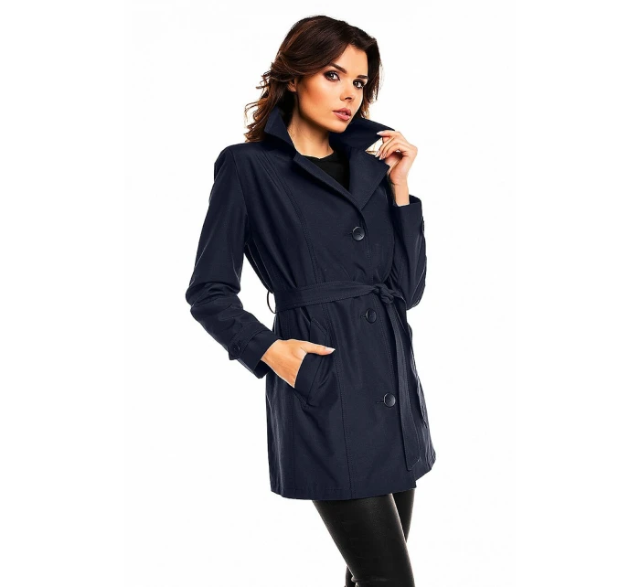 Dámska bunda 128510 tmavomodrá - Cabba