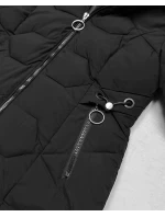 Zimná bunda s odnímateľnou kapucňou S'West black (B8196-1)