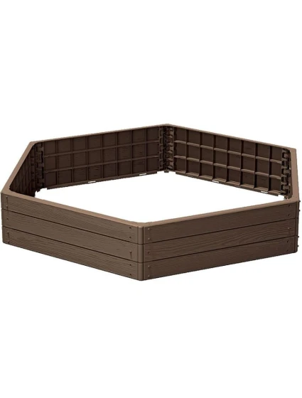 BASE WOOD GARDEN ROCK 6 ELEMENTS RUSTIC BRICK detské