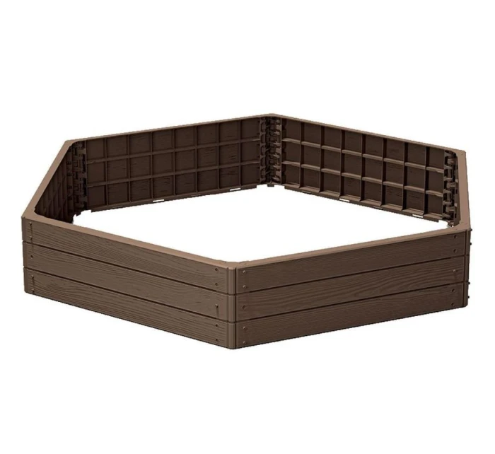 BASE WOOD GARDEN ROCK 6 ELEMENTS RUSTIC BRICK detské