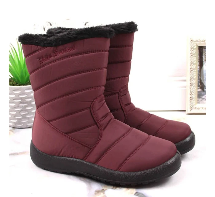 NEWS W EVE378B zateplené snehové topánky