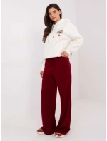 Spodnie dresowe RV DR model 21378684 bordowy - FPrice Spodnie dresowe RV DR model 21378684 bordowy - FPrice