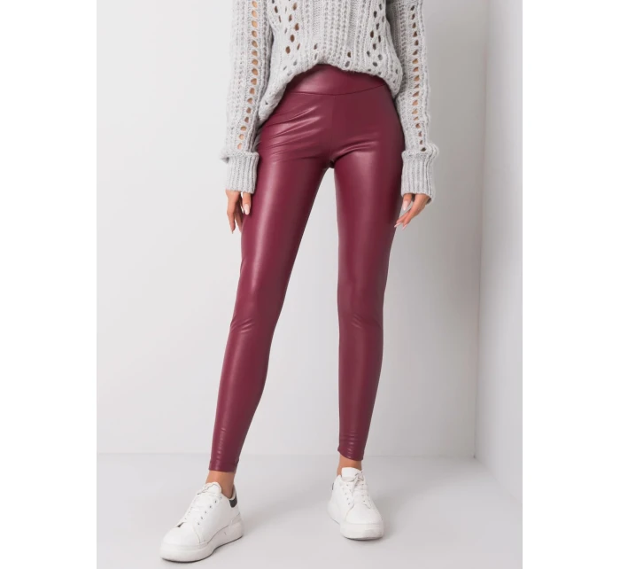 Legíny RV LG 6007.11 tmavo červená