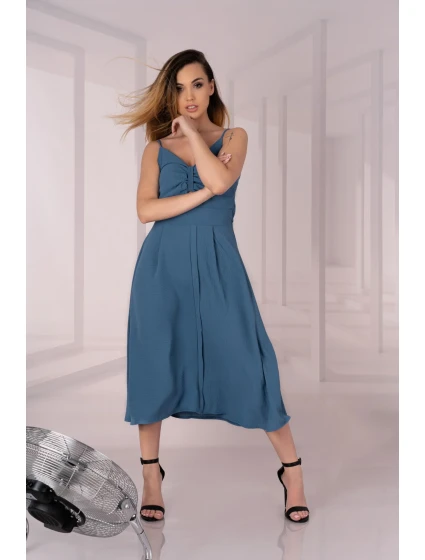 Modré šaty Molinen - Merribel Modré šaty Molinen - Merribel