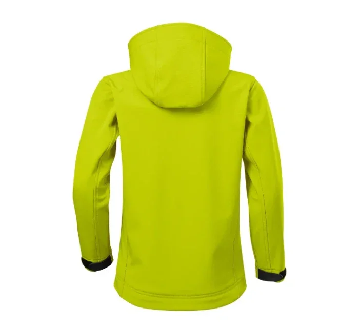 Performance softshellová bunda dětská limetková Performance softshellová bunda dětská limetková
