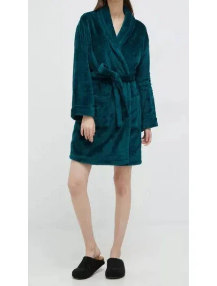 Dámsky župan YI2122605F 370 tm. zelená - DKNY Dámsky župan YI2122605F 370 tm. zelená - DKNY