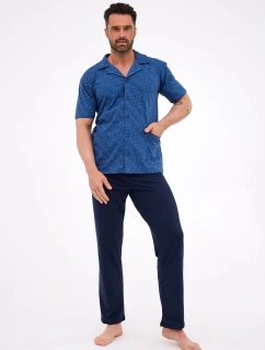Pyžamo model 21220412 cr/r S2XL rozepínací - Cornette