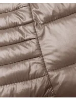 Prešívaná vesta Cappuccino s kapucňou (16M9113-62) Prešívaná vesta Cappuccino s kapucňou (16M9113-62)