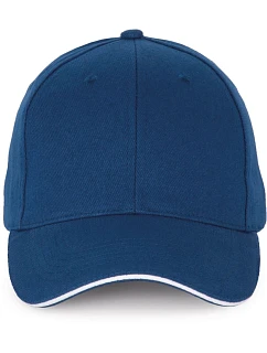 KP 185 6 panelová sandwich kšiltovka model 22423206 royal blue/white - K-up