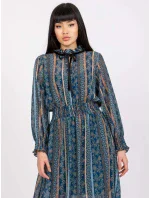 Šaty DHJ SK 15177 1.04P tmavo modrá Šaty DHJ SK 15177 1.04P tmavo modrá