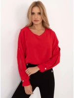 Bluzka MI BZ model 20680325 czerwony - FPrice Bluzka MI BZ model 20680325 czerwony - FPrice