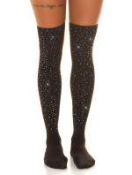Sexy Overknee stockings with glitter