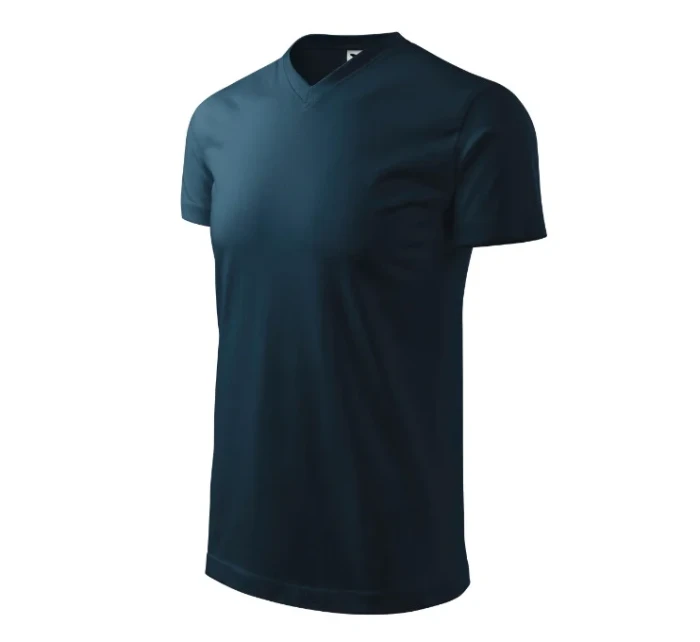 Heavy V-neck tričko unisex námořní modrá Heavy V-neck tričko unisex námořní modrá