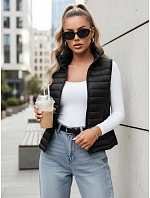 Dámska prešívaná vesta STANSY black FashionStreet TY3102