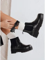 Dámské kozačky s podrážkou černé Dstreet model 21981267 - FashionStreet Dámské kozačky s podrážkou černé Dstreet model 21981267 - FashionStreet