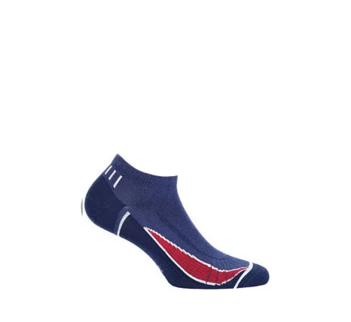 Pánske členkové ponožky Wola Sportive W91.1N3 Ag + vzor