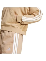 Dámská mikina s kapucí Essentials French Terry Quarter Zip beige model 21730224 - ADIDAS