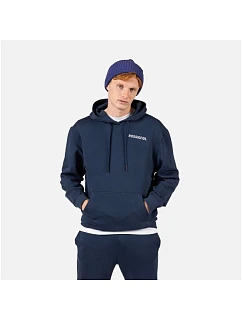 Pánska mikina ROSSIGNOL WATERFALL H RELAX SWEATSHIRT, tmavomodrá