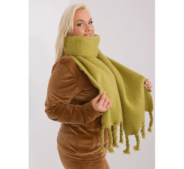 Szalik AT SZ model 19349392 oliwkowy - FPrice