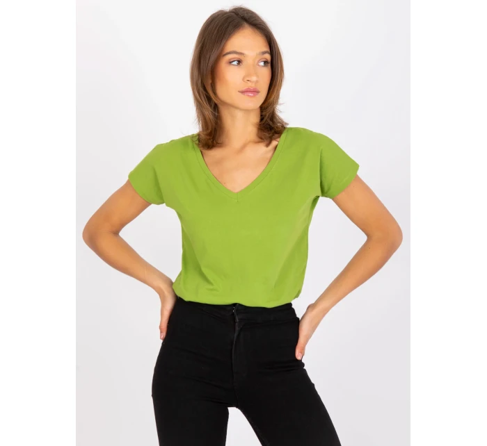 Tričko RV TS 4832.42P svetlo zelená