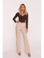 Kalhoty s  béžové model 21319165 - STYLOVE