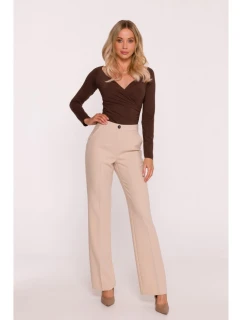 Kalhoty s  béžové model 21319165 - STYLOVE