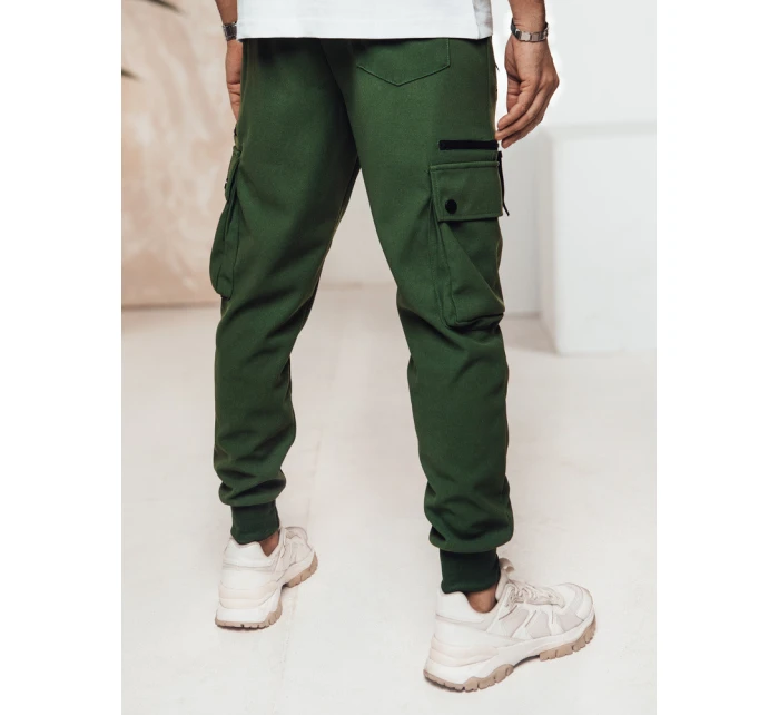 Pánské zelené kalhoty model 21982835 - Dstreet Pánské zelené kalhoty model 21982835 - Dstreet