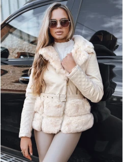 Dámská kožená bunda ramones s kožešinou Dstreet model 21993397 - FashionStreet