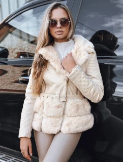 Dámská kožená bunda ramones s kožešinou Dstreet model 21993397 - FashionStreet