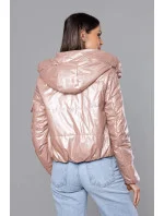 Krátká dámská bunda v růžové barvě model 18057103 - S'WEST Krátká dámská bunda v růžové barvě model 18057103 - S'WEST