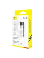 Kábel Baseus Dura typ C 20W 1m (čierny/zlatý)