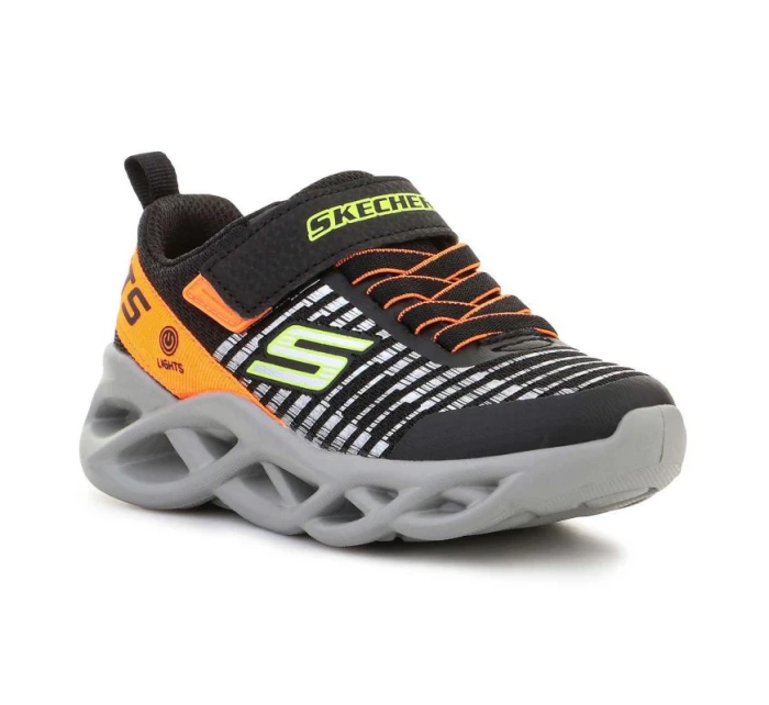 Skechers S Lights Jr 401650L-BKOR