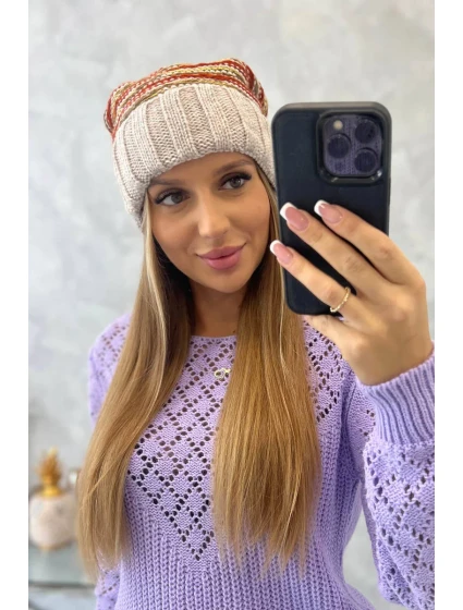 Dámska čiapka Feba K330 béžová