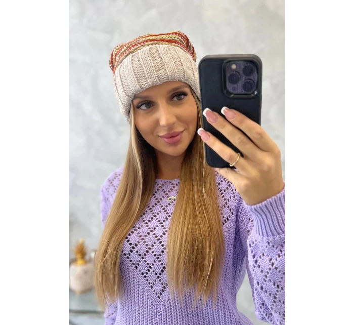 Dámska čiapka Feba K330 béžová